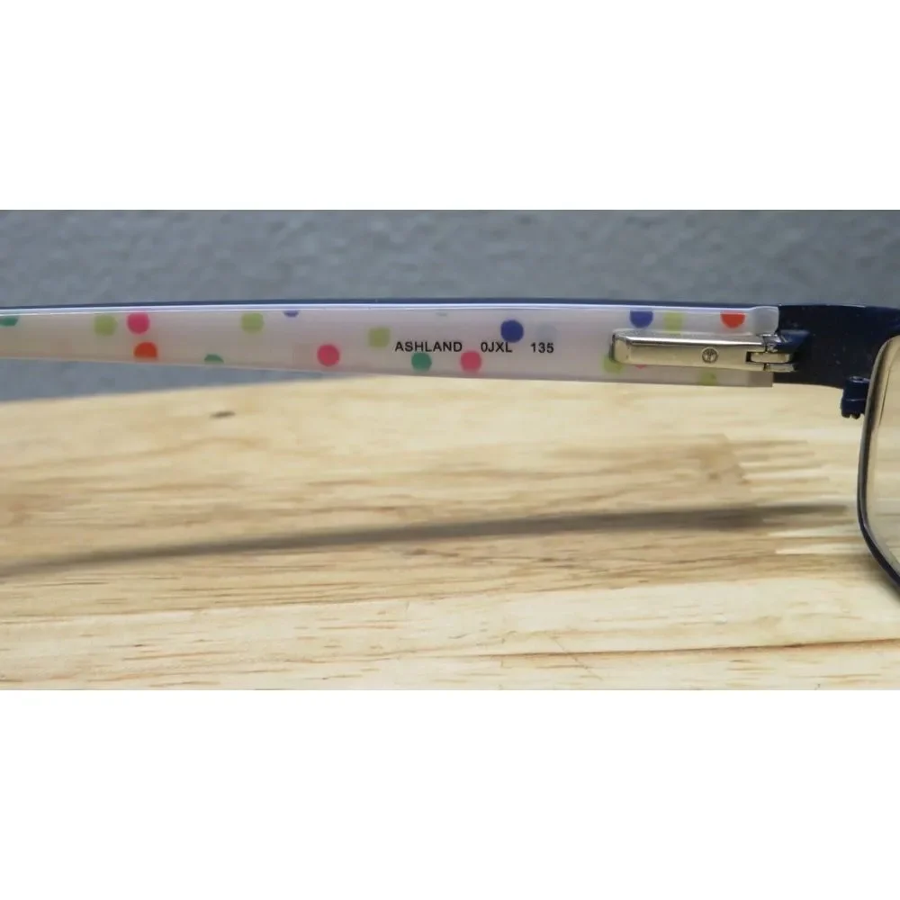 Kate Spade Ashland Blue Tortoise Rectangular‎ Eyeglasses Frame OJXL 135 Womens